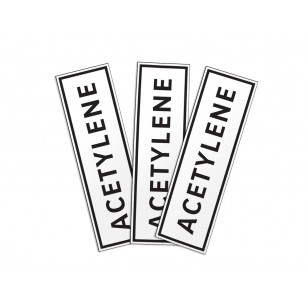 Acetylene - Label